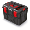 Kufor na náradie A, 40,7 cm, organizér, čierna