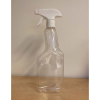 Plastová fľaša s rozprašovačom, 500 ml, číra