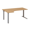 Ergonomický stôl ProOffice C 180 x 120/80 cm, ľavý, buk
