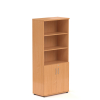 Vysoká skriňa Visio 80 x 38,5 x 183,5 cm, buk