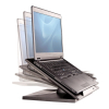 Stojan na notebook Fellowes Designer Suites, čierna