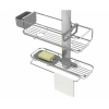 Nastaviteľný držiak do sprchy Plus, nerez