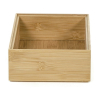 Organizér Compactor Bamboo Box, 22,5 x 15 x 6,5 cm, prírodné drevo