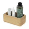 Organizér Compactor Bamboo Box, 15 x 7,5 x 6,5 cm, prírodné drevo