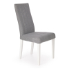 Jedálenská stolička Diego, sivá / biela