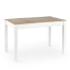 Jedálenský stôl Maurycy, dub sonoma / biela