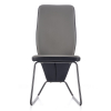 Jedálenská stolička Marta, sivá / čierna