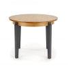Jedálenský stôl Sorbus, dub medový / grafit