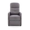 Polohovacie kreslo Felipe, sivá