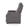 Polohovacie kreslo Felipe, sivá