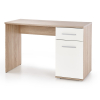 PC stôl Lima, dub sonoma / biela