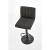 Barová stolička Agata, tmavo sivá