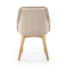 Jedálenská stolička Toledo II, béžová / dub