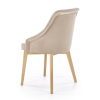 Jedálenská stolička Toledo II, béžová / dub