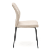 Jedálenská stolička Blair, béžová / čierna