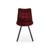 Jedálenská stolička Jordan, červená
