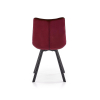 Jedálenská stolička Jordan, červená