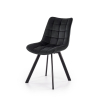 Jedálenská stolička Jordan, čierna