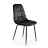 Jedálenská stolička Lancaster, čierna