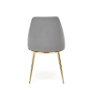 Jedálenská stolička Louis, sivá