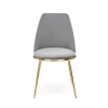 Jedálenská stolička Louis, sivá
