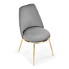 Jedálenská stolička Louis, sivá