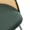 Jedálenská stolička Nebel, zelená