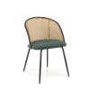 Jedálenská stolička Nebel, zelená