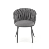 Jedálenská stolička Noemi, sivá