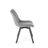 Jedálenská stolička Oleg, sivá