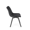 Jedálenská stolička Oleg, čierna