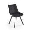 Jedálenská stolička Oleg, čierna