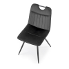 Jedálenská stolička Olindo, čierna