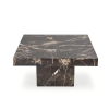 Konferenčný stolík Monolit, čierny mramor