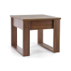 Konferenčný stolík Nea - štvorcový, tmavý orech