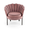 Kreslo Angie, ružová