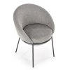Jedálenská stolička Luisa, sivá