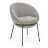 Jedálenská stolička Luisa, sivá