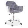 Kancelárske kreslo Nefri, sivá