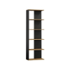 Regál Corner, dub wotan / čierna