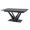 Jedálenský stôl Sorento, čierna