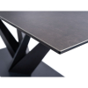 Jedálenský stôl Sorento, čierna