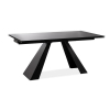 Jedálenský stôl Salvadore, 120 x 80 cm, čierna