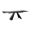 Jedálenský stôl Salvadore, 120 x 80 cm, čierna