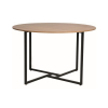 Jedálenský stôl Alto, dub / čierna