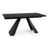 Jedálenský stôl Salvadore II, 160 x 90 cm, čierna