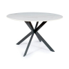 Jedálenský stôl Talia, mramor / čierna