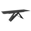 Jedálenský stôl Westin II 160 x 90 cm, čierna