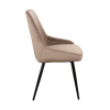 Jedálenská stolička Cobe Velvet, béžová
