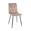 Jedálenská stolička Tom Velvet, béžová